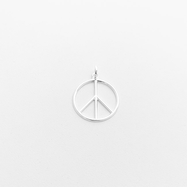 Pingente de Símbolo da Paz