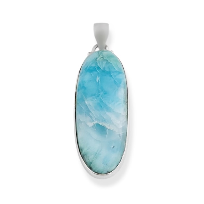 Pingente em Gota de Larimar