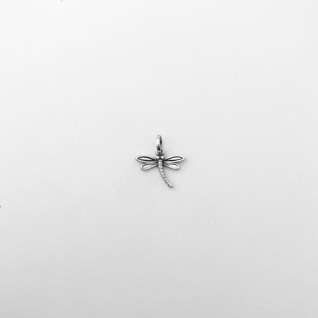 Pingente Envelhecido de Libélula 