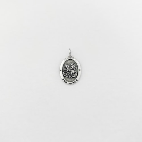 Produto Pingente Envelhecido Medalha de São Jorge