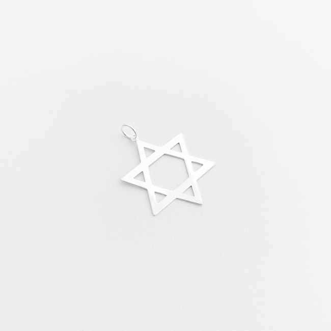 Pingente Estrela de Davi 