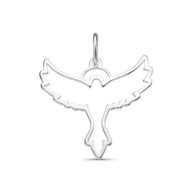 Pingente Grande do Espírito Santo Vazado