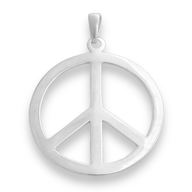 Pingente Grande do Símbolo da Paz