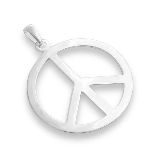 Pingente Grande do Símbolo da Paz