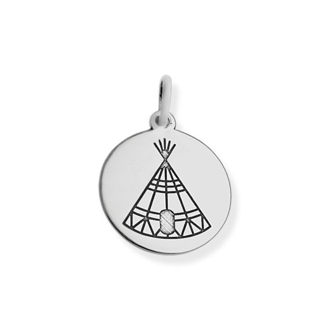 Pingente Laser com Oca 