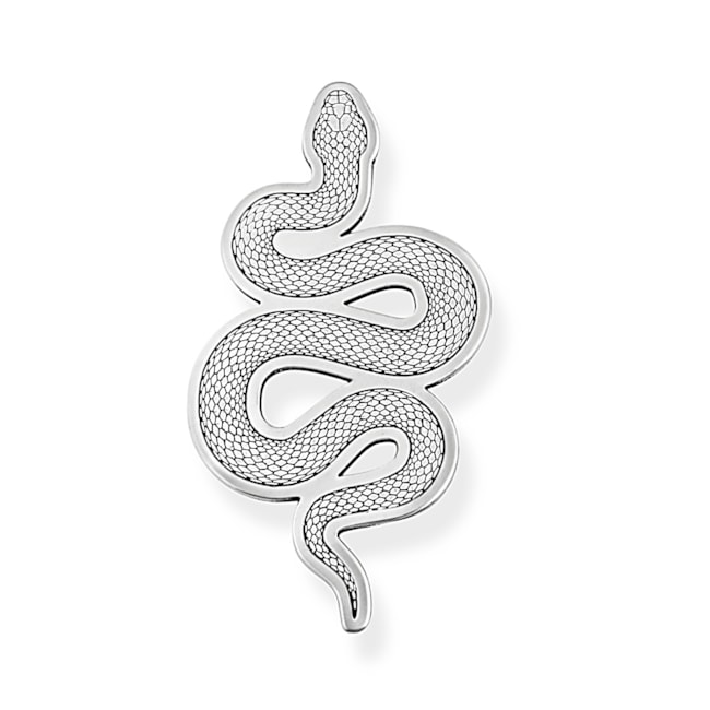 Pingente Laser de Cobra Escamada