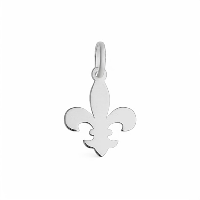 Pingente Laser Flor de Lís