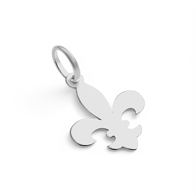 Pingente Laser Flor de Lís