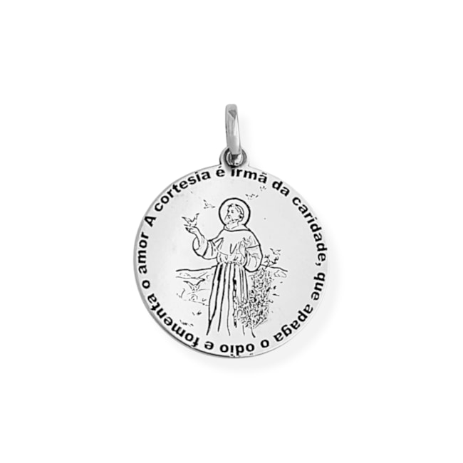 Pingente Medalha de São Francisco