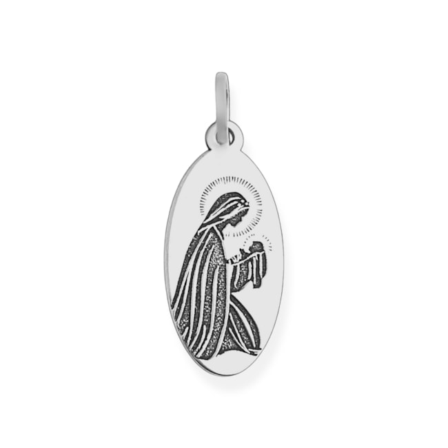  Pingente Medalha Nossa Senhora 