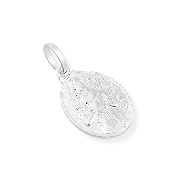 Pingente Medalha São Francisco de Assis