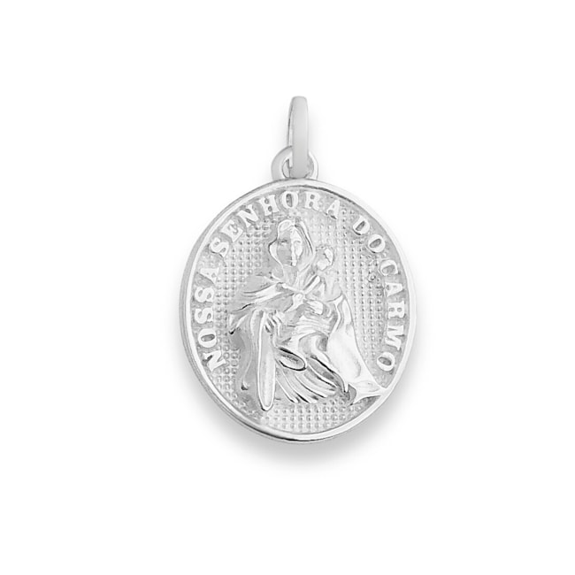 Pingente Nossa Senhora do Carmo em Relevo