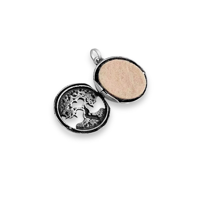 Pingente Relicário e Perfumeiro Árvore da Vida