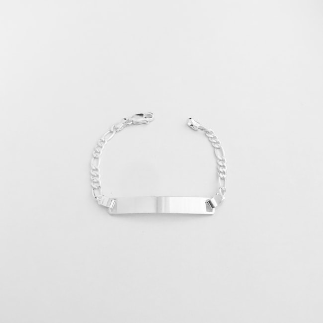 Pulseira 3 por 1 com Plaquinha Infantil - 14cm