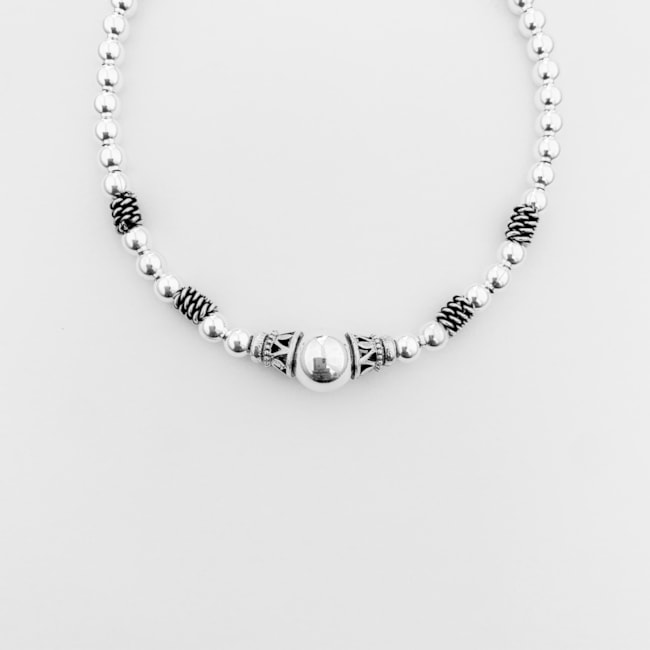 Pulseira Bali Trabalhada - 17,5cm