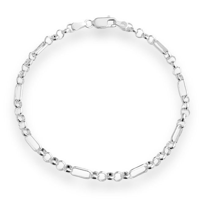 Pulseira Branca 3x1 - 19cm