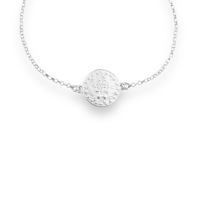 Pulseira com Medalha de Nossa Senhora das Graças 