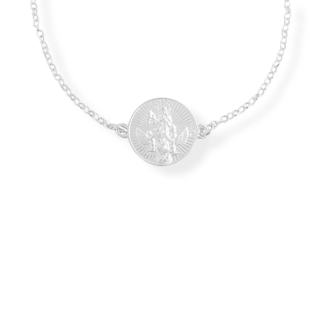 Pulseira com Medalha de Nossa Senhora Desatadora dos Nós 