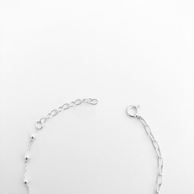 Pulseira com Pérola - 17cm