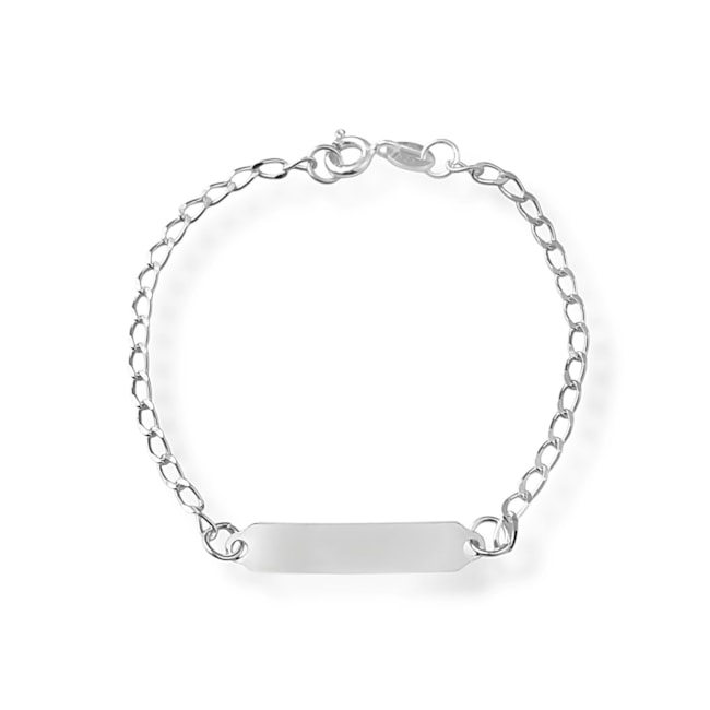 Pulseira com Plaquinha Infantil - 14cm