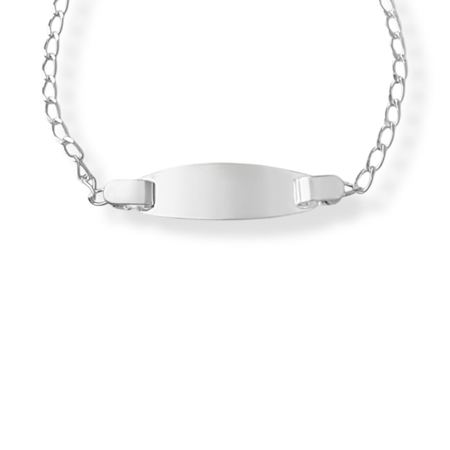 Pulseira com Plaquinha Infantil - 14cm