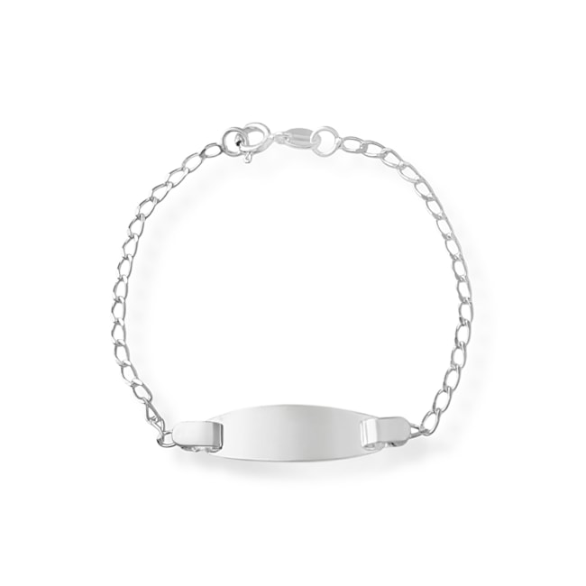 Pulseira com Plaquinha Infantil - 14cm