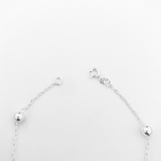 Pulseira de Bolas - 18,5cm