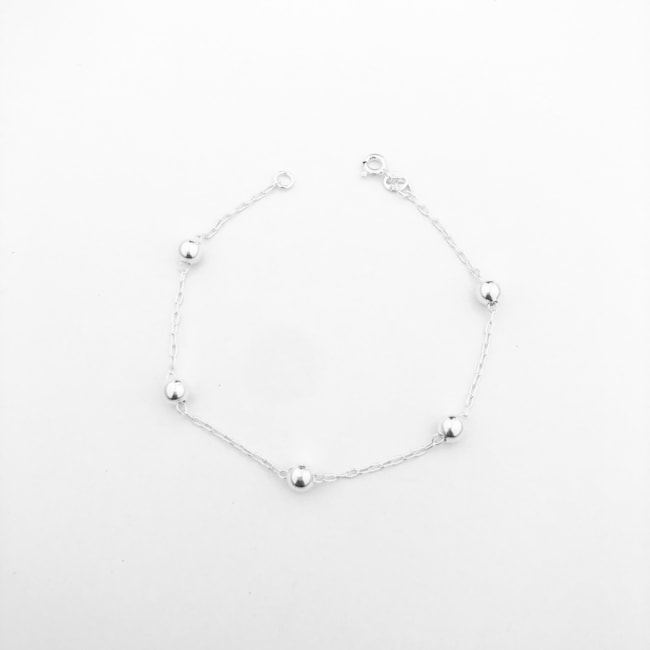 Pulseira de Bolas - 18,5cm