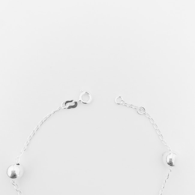 Pulseira de Bolas - 19,5cm