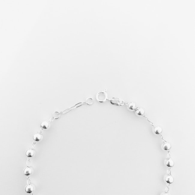 Pulseira de Bolas Pequenas - 19cm