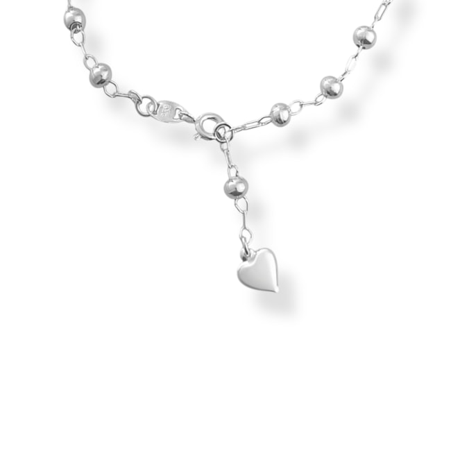 Pulseira de Bolinha - 17cm