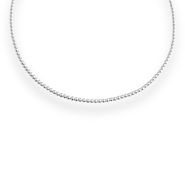 Pulseira de Bolinha Lisa - 17,5cm