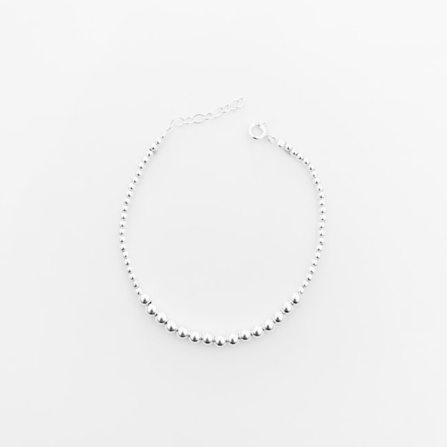 Pulseira de Bolinhas - 17,5cm