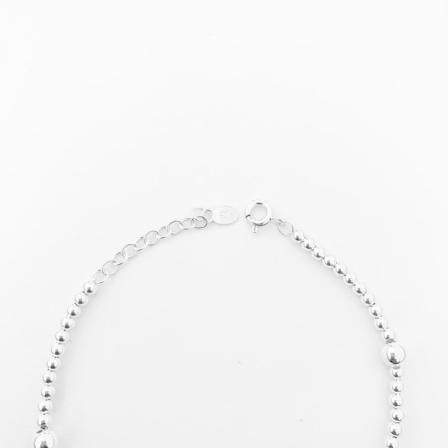 Pulseira de Bolinhas - 17,5cm