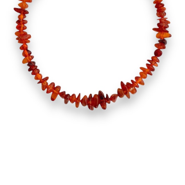 Pulseira de Cascalho Ambar - 17cm