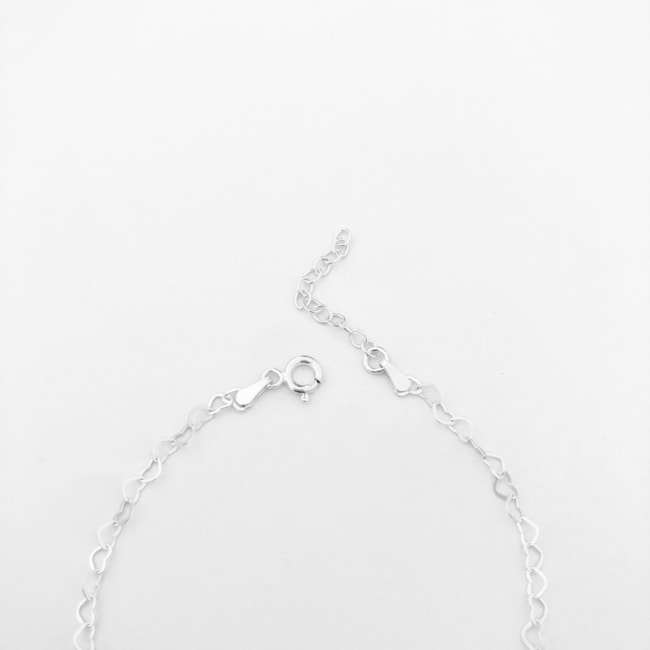 Pulseira de Coração - 18,5cm