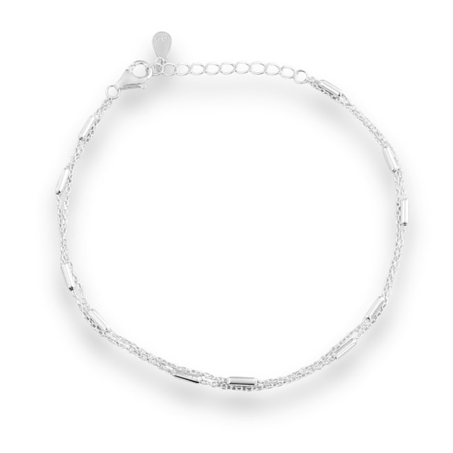 Pulseira de Dois Fios - 17cm