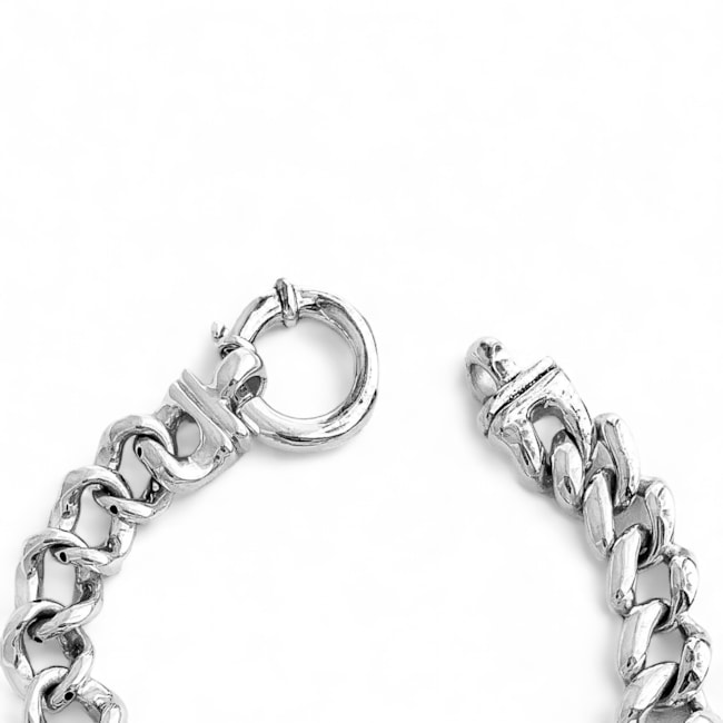 Pulseira de Eletroformação com Fecho Boia - 21cm