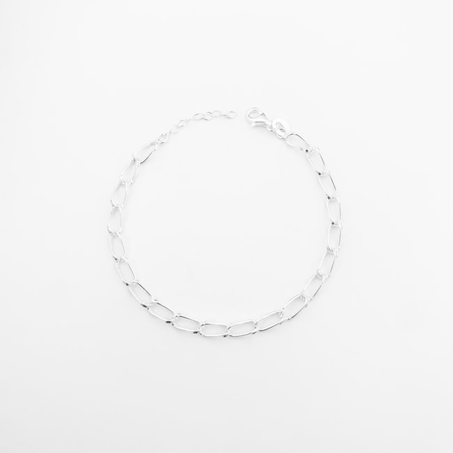 Pulseira de Elos Torcidos - 17,5cm