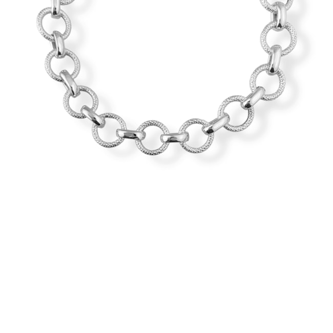 Pulseira de Elos Trabalhados - 18,5cm
