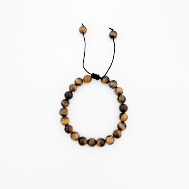 Pulseira de Olho de Tigre - 26cm