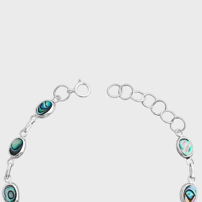 Pulseira de Pedra Abalone - 16cm