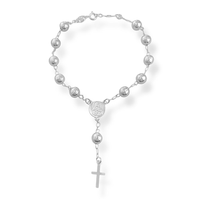 Pulseira de Terço - 17,5cm