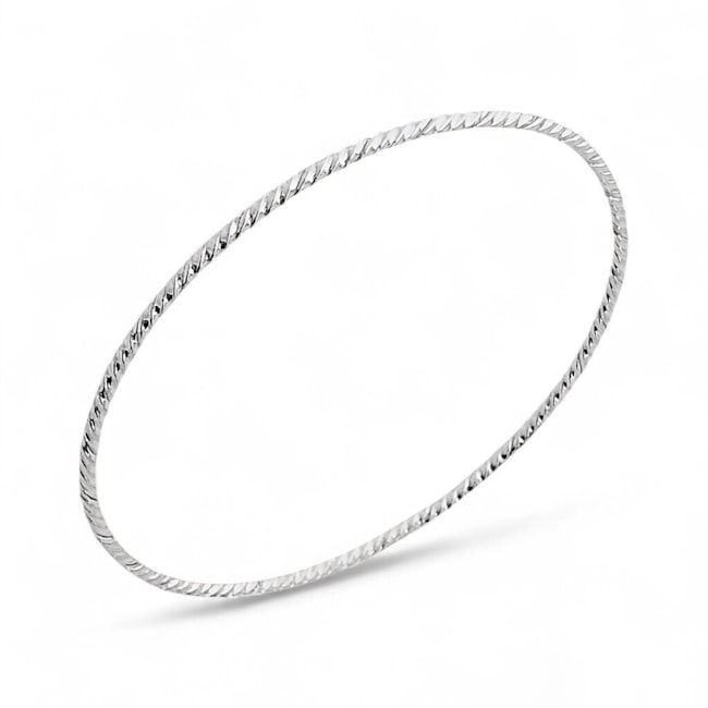Pulseira Fina Fio Torcido