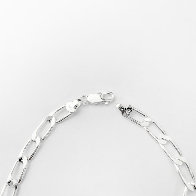 Pulseira Grumet com Plaquinha - 20cm