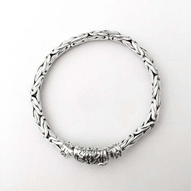 Pulseira Indiana Trabalhada - 23cm