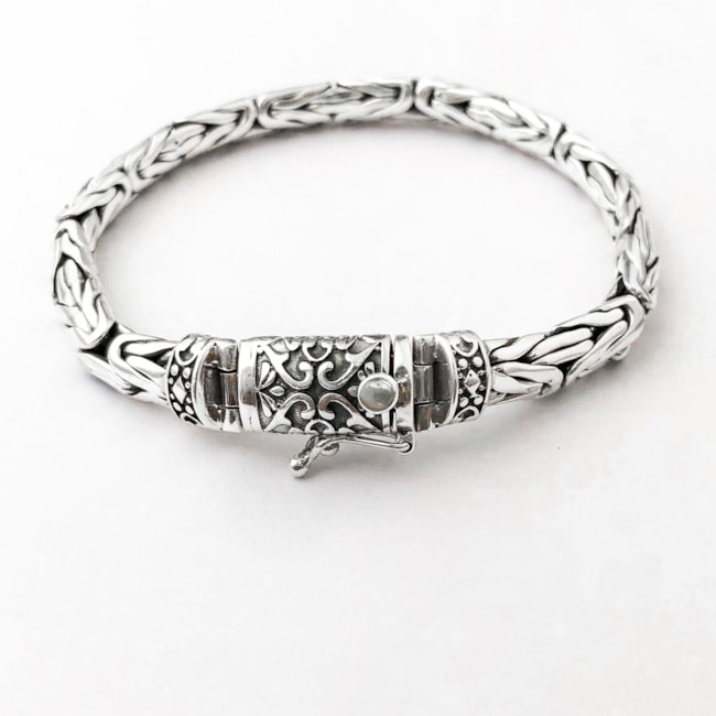 Pulseira Indiana Trabalhada - 23cm