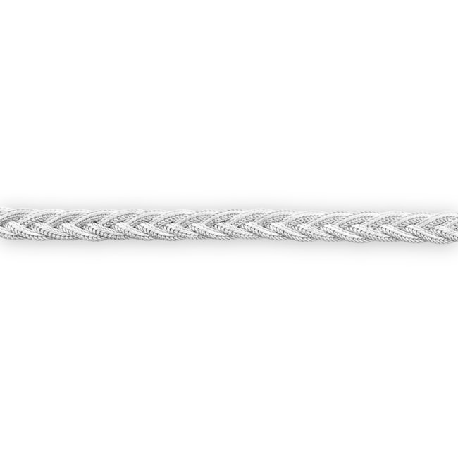 Pulseira Laminada Trançada - 19cm