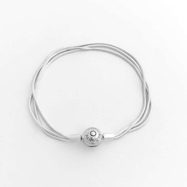 Pulseira para Berloque com Três Fios - 20cm