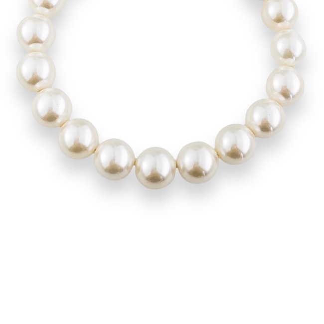 Pulseira Pérola Shell com Fecho Pêra - 17cm